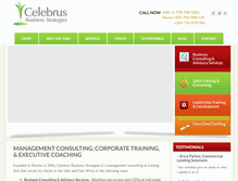Tablet Screenshot of celebrusstrategies.com